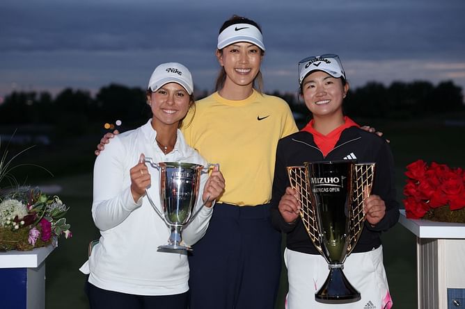 "Every day, a star is born" - Fans react to Rose Zhang winning the Mizuho Americas Open 2023 on her LPGA pro debut