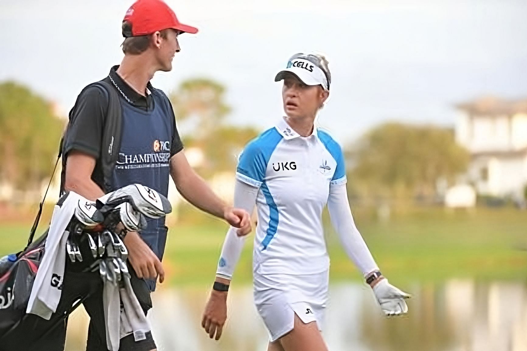 Sebastian Korda and Nelly Korda in PGA TOUR Championships