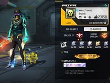 MRK Gamer's Free Fire ID, stats, rank, guild, and more