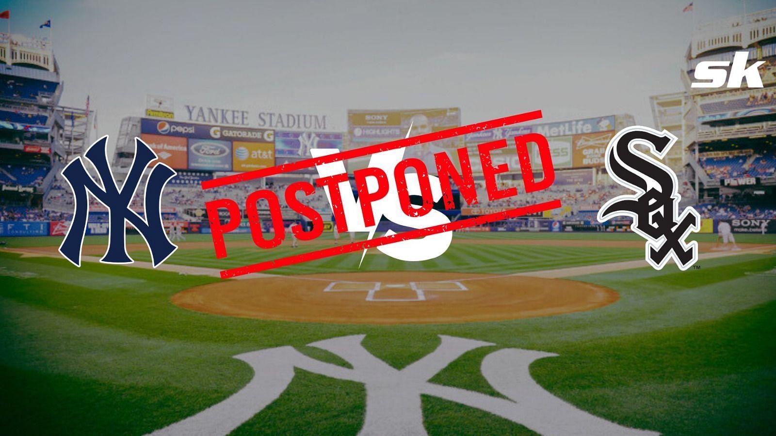 Chicago White Sox vs. New York Yankees game Postponed