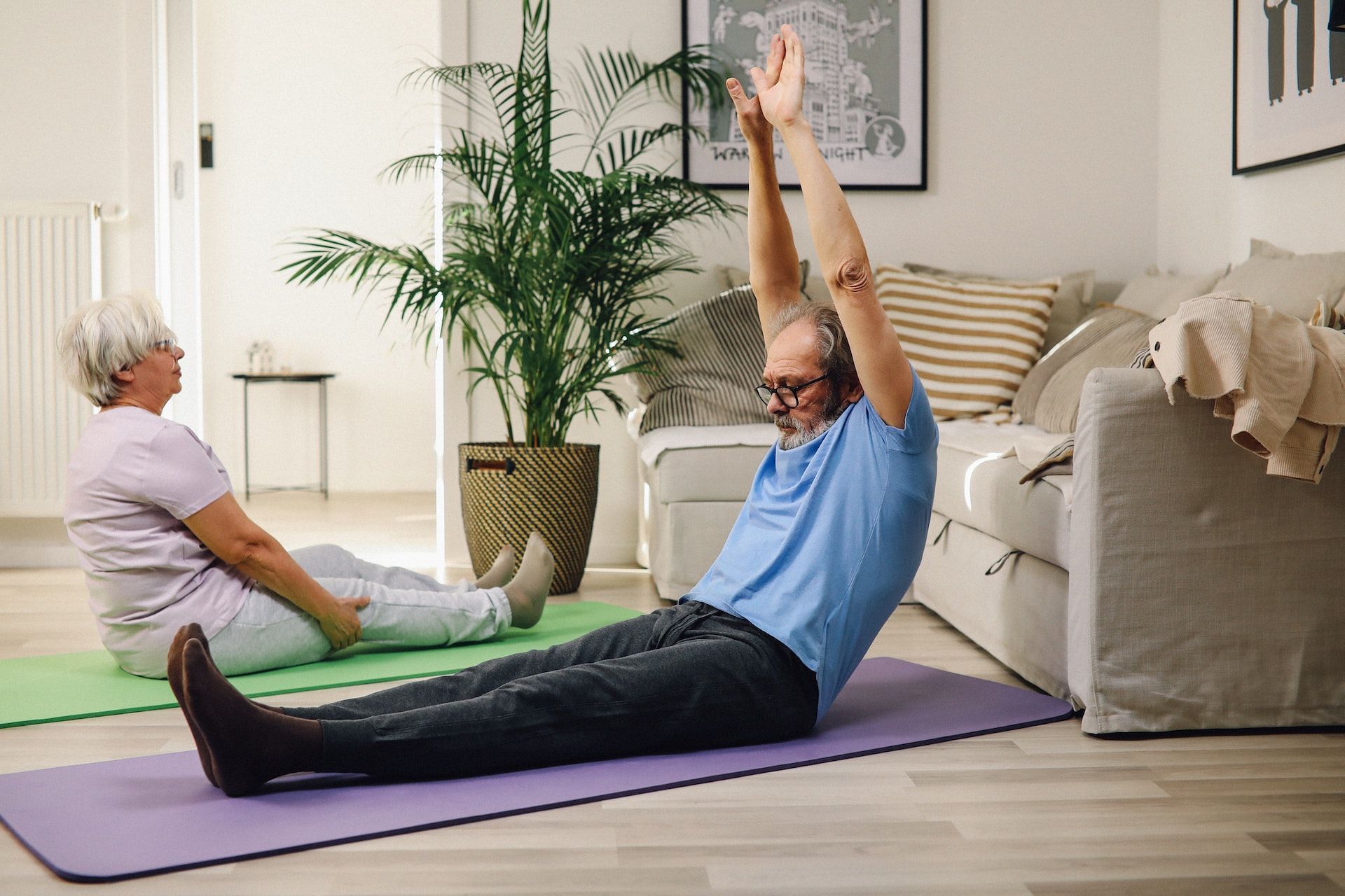 Stretching for seniors offer several benefits. (Photo via Pexels/T Leish)