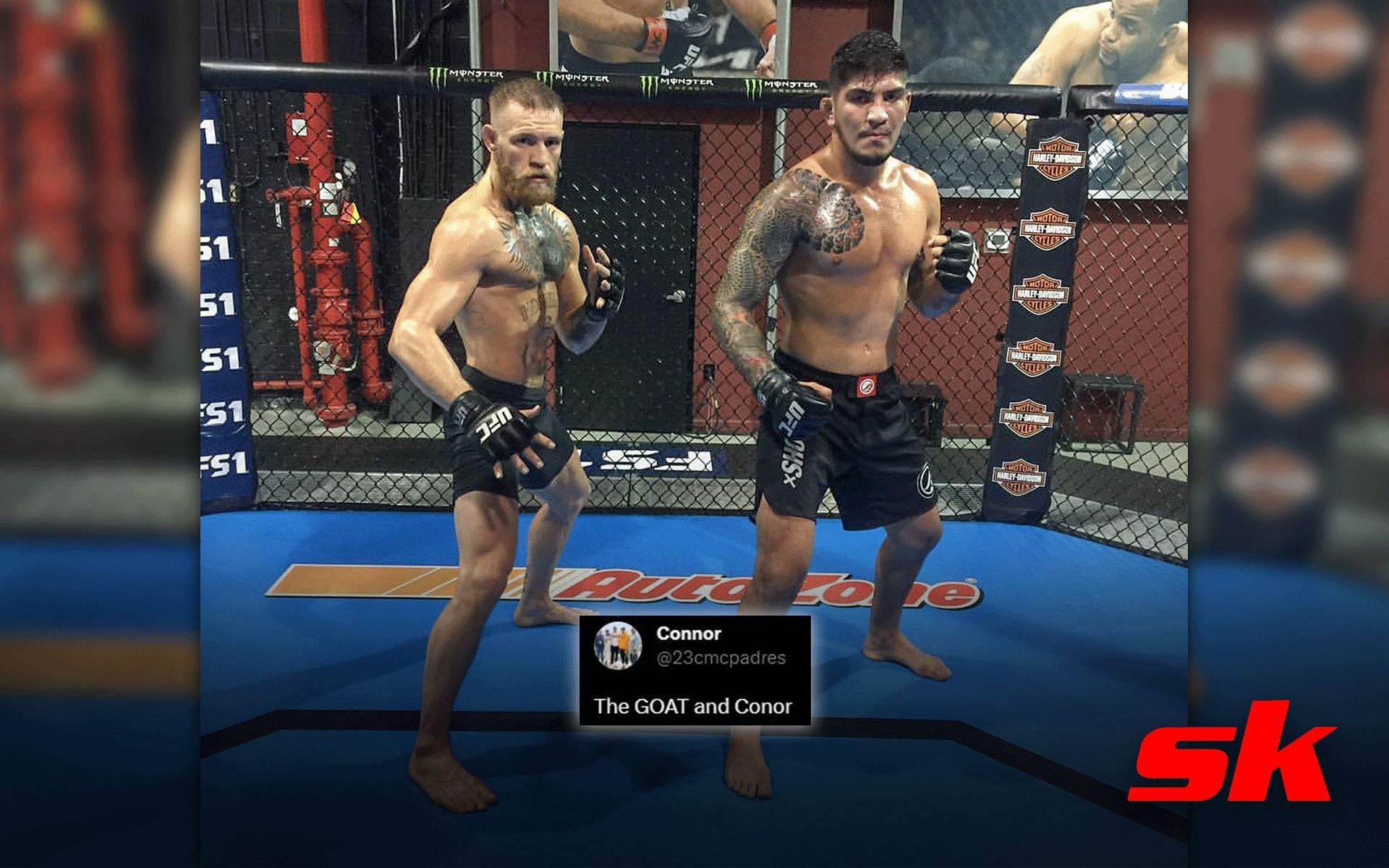 Conor McGregor and Dillon Danis [Image credits: @dillondanis on Instagram]