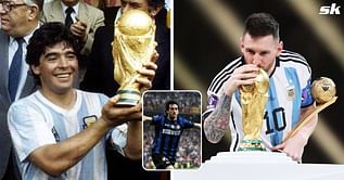 "They are the greatest players in the history" - Diego Milito provides response when asked to pick between Lionel Messi and Diego Maradona