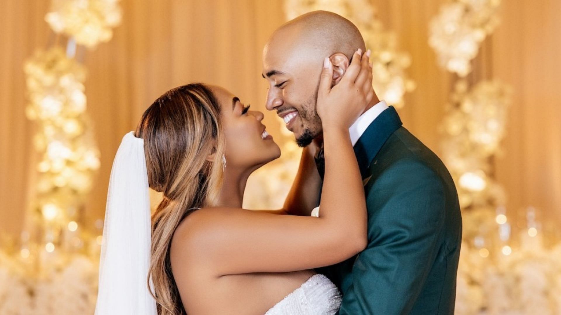 Mookie Betts and the love he shares with his wife, Brianna Hammonds.