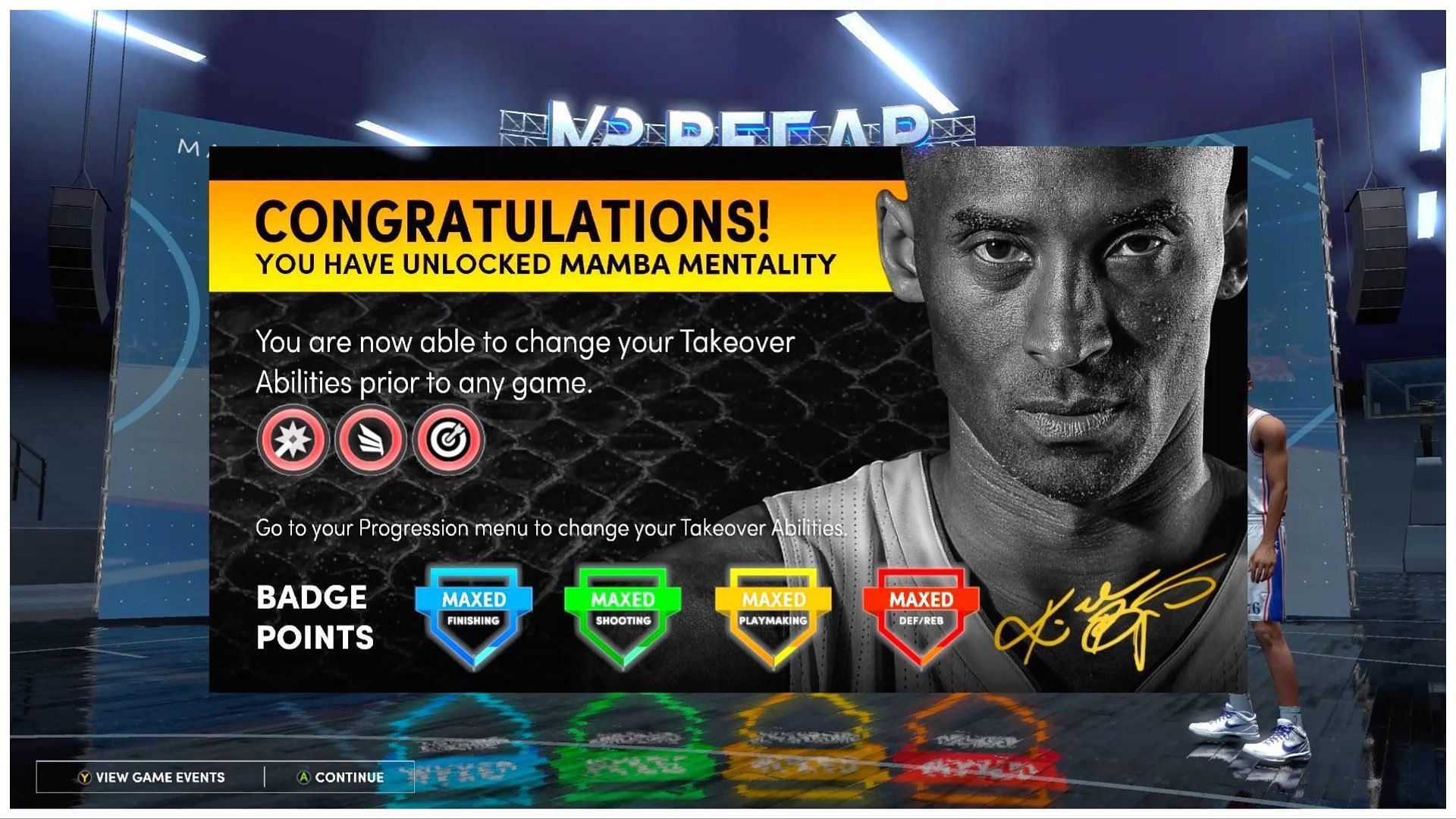 Mamba Mentality is available on both versions of NBA 2K23 (Image via 2K)