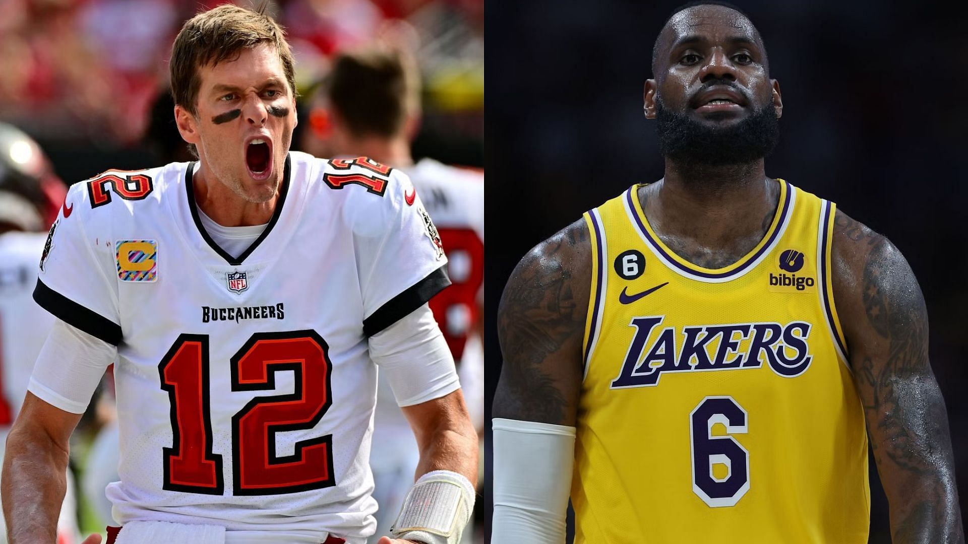 Quarterback Tom Brady once recruited LeBron James to play as an NFL tight end.