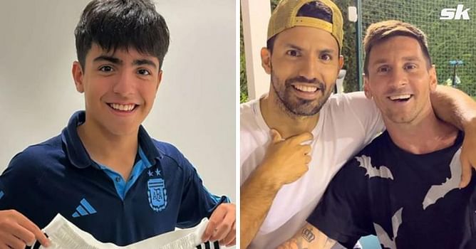 Sergio Aguero’s son sends brutal message to PSG after they announce Lionel Messi exit, comment goes viral