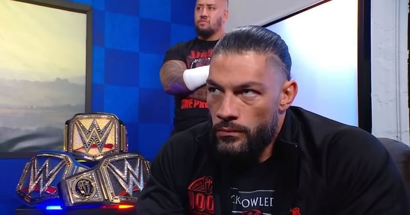 Major question about Roman Reigns carrying three belts has finally been ...