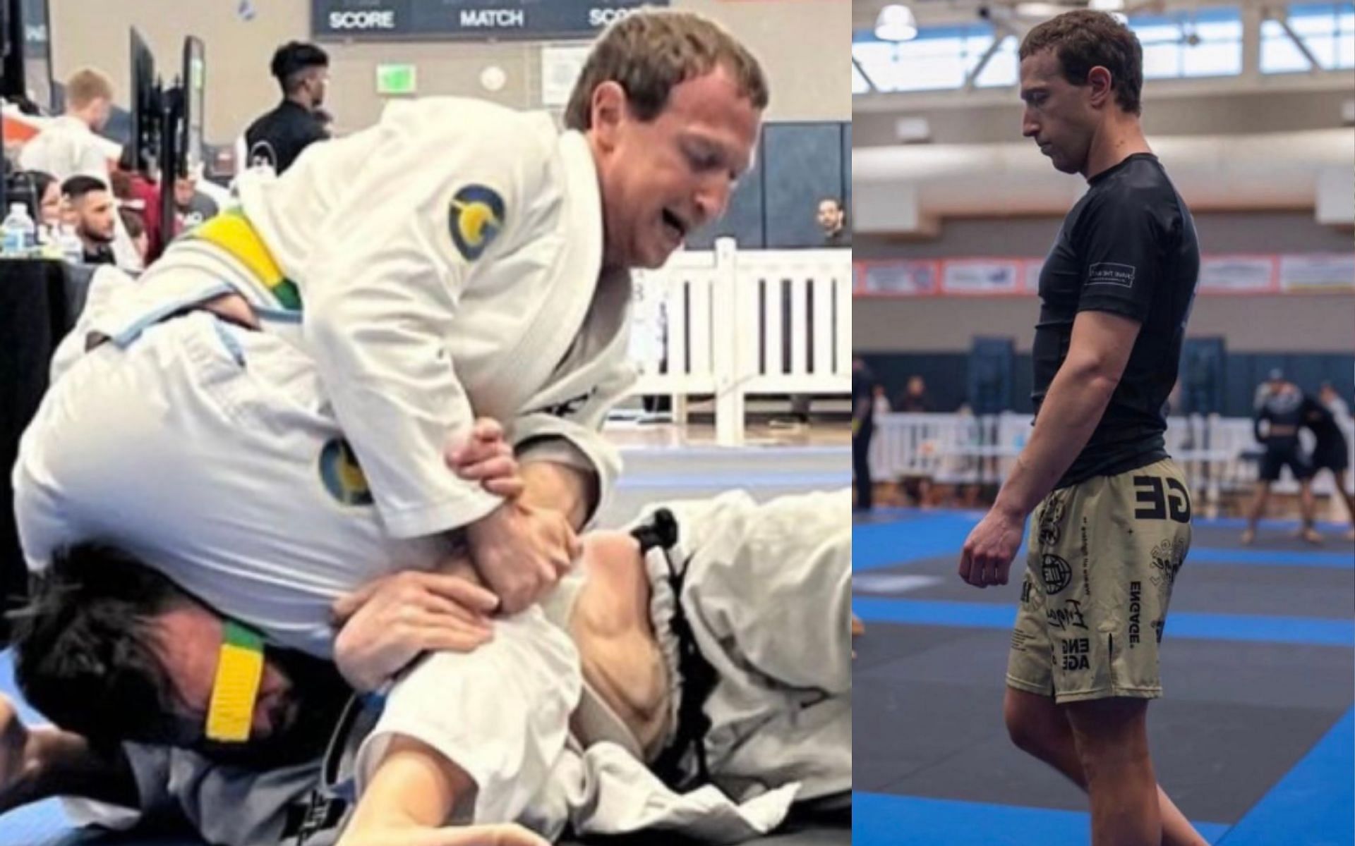 Mark Zuckerberg jiu-jitsu [Images via: @BloodyElbow on Twitter]