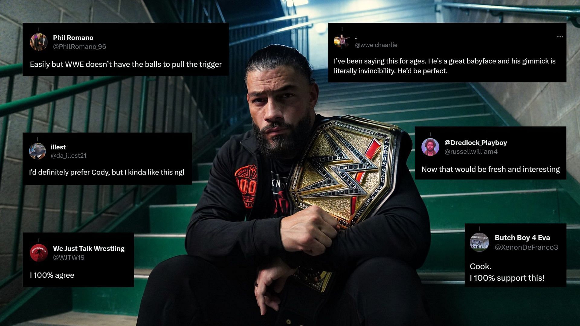 Roman Reigns is the current Undisputed WWE Universal Champion!