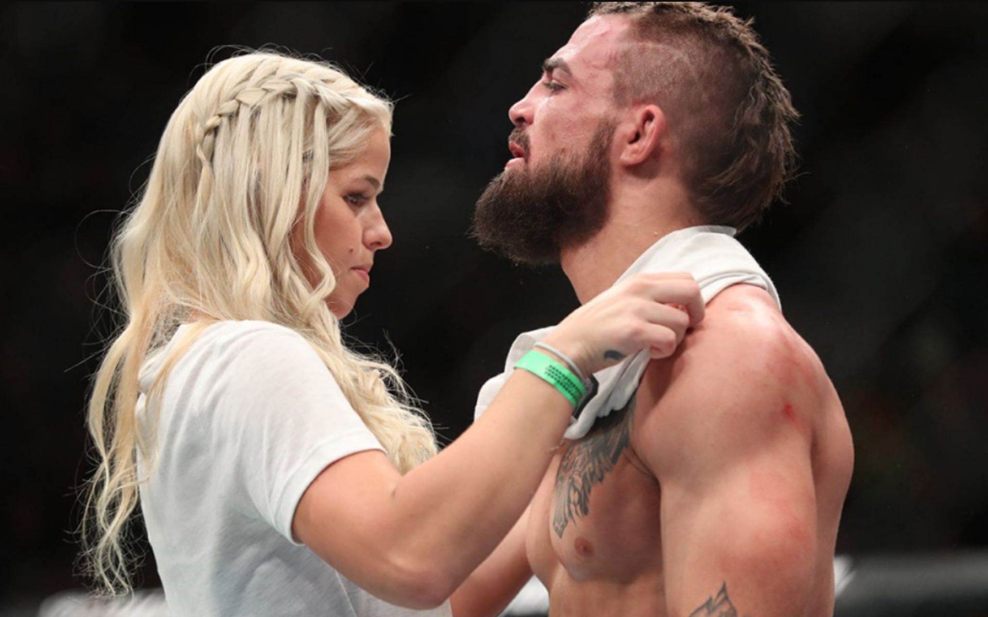 Mike Perry and Danielle Nickerson [Image via: mmajunkie.usatoday.com]