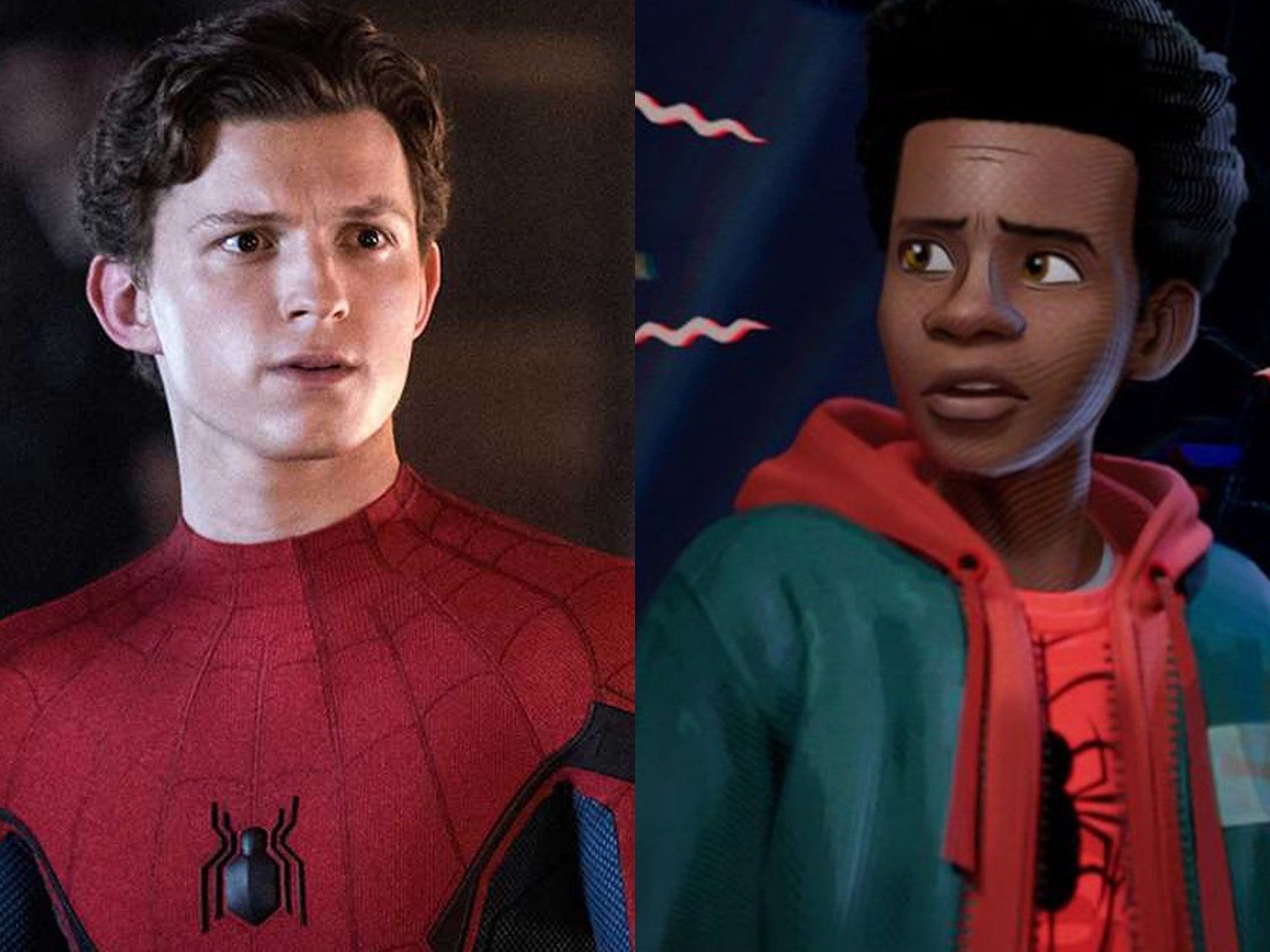 Peter Parker and Miles Morales (Image via Sony)