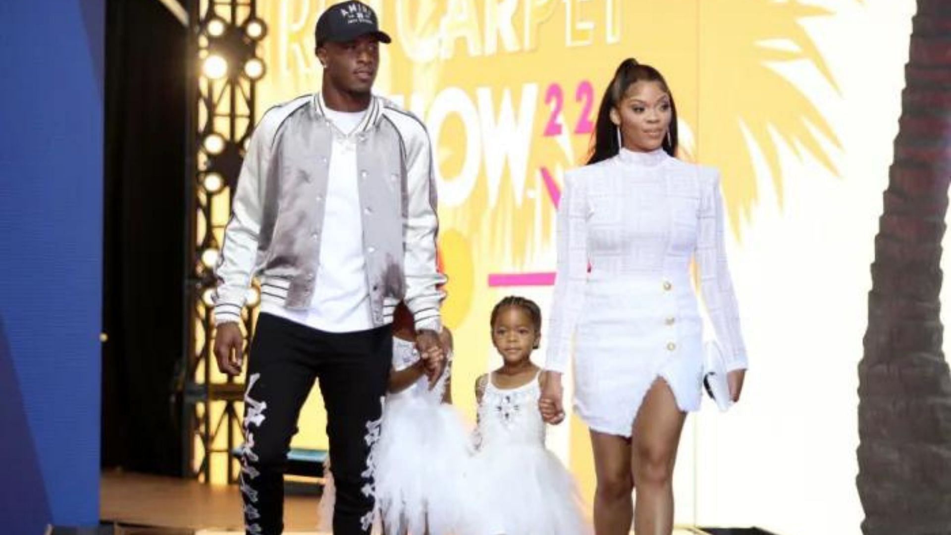 Tim Anderson and Bria Anderson With their two daughters