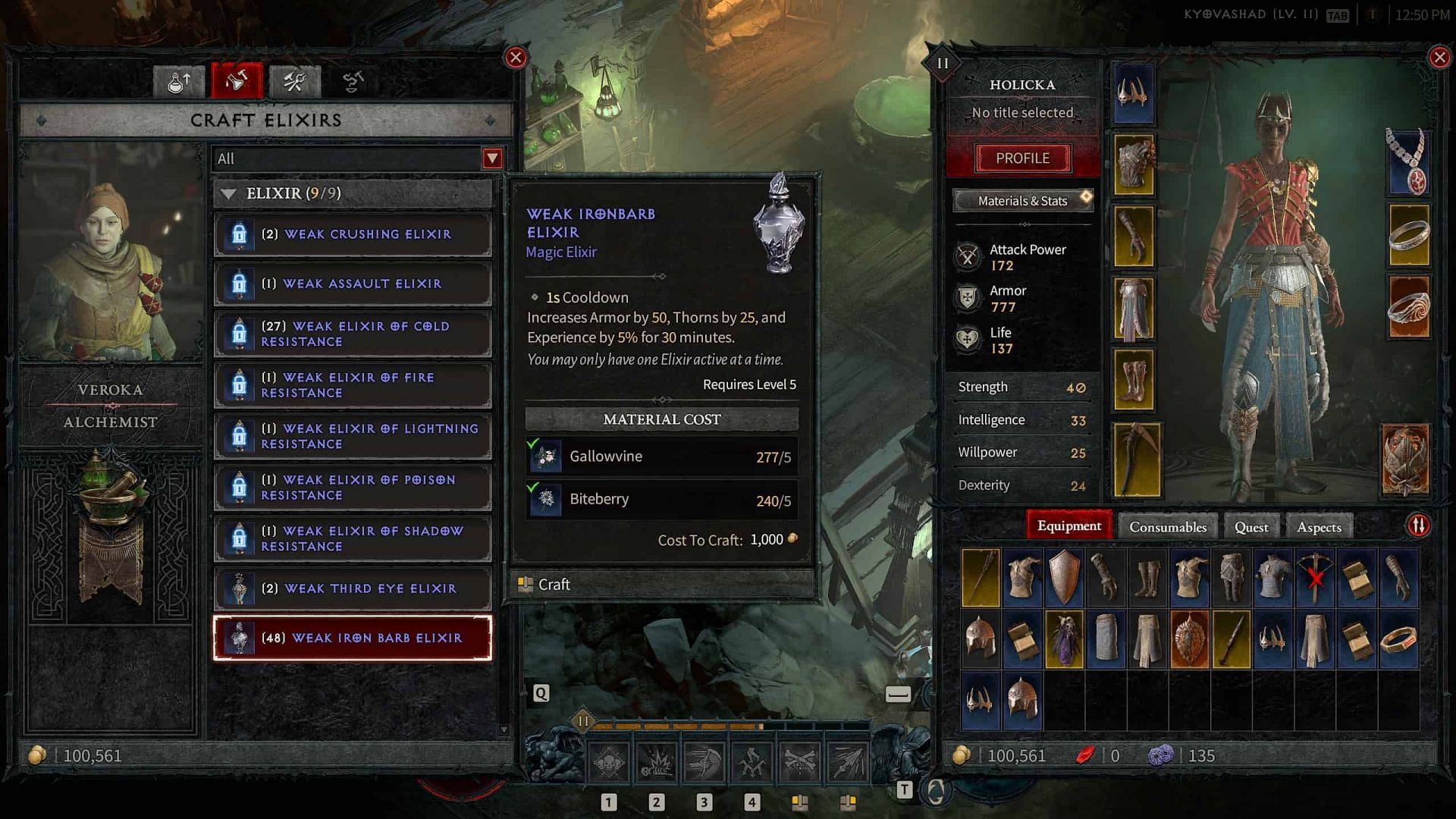 5 best consumables for Barbarian in Diablo 4