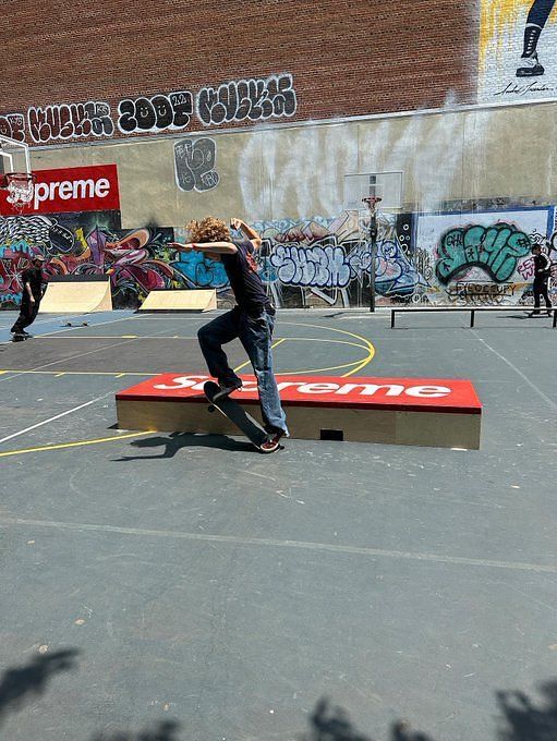 Hardies Camo Basketball Jersey - spring summer 2023 - Supreme