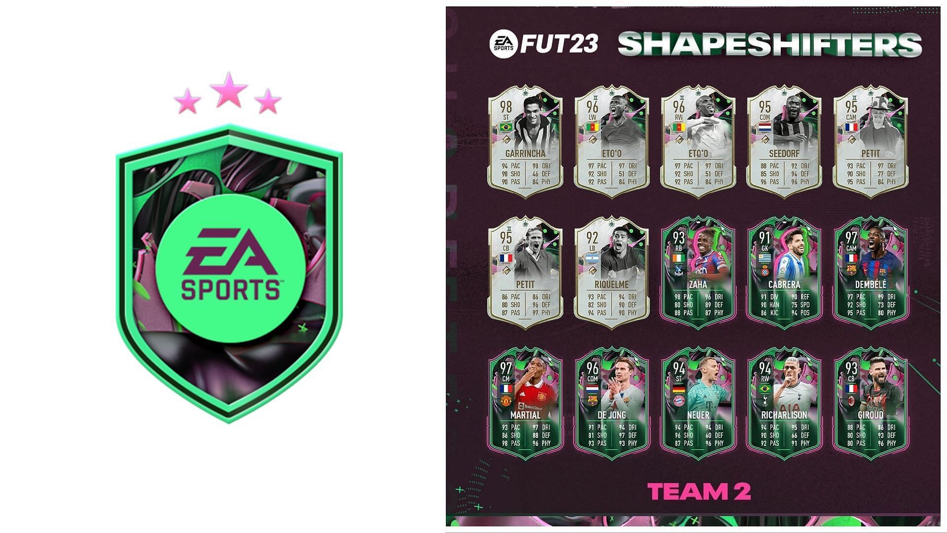 FIFA 23 Shapeshifters Challenge 6 SBC (Image via EA Sports)