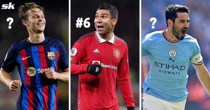 10 best midfielders in the world this season (2022-23)