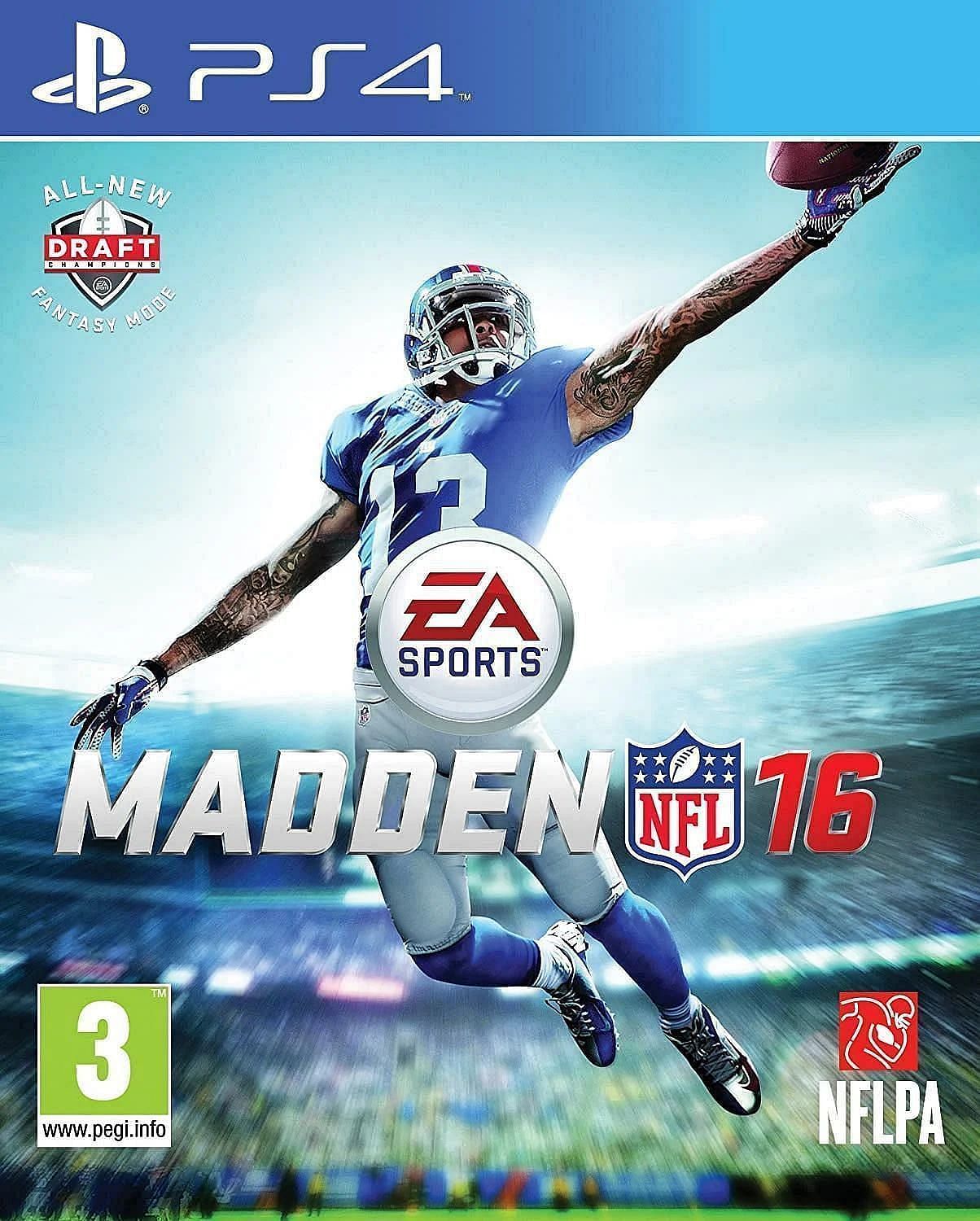 Madden 10 EA sports advertising Poster, featuring Troy Polamula