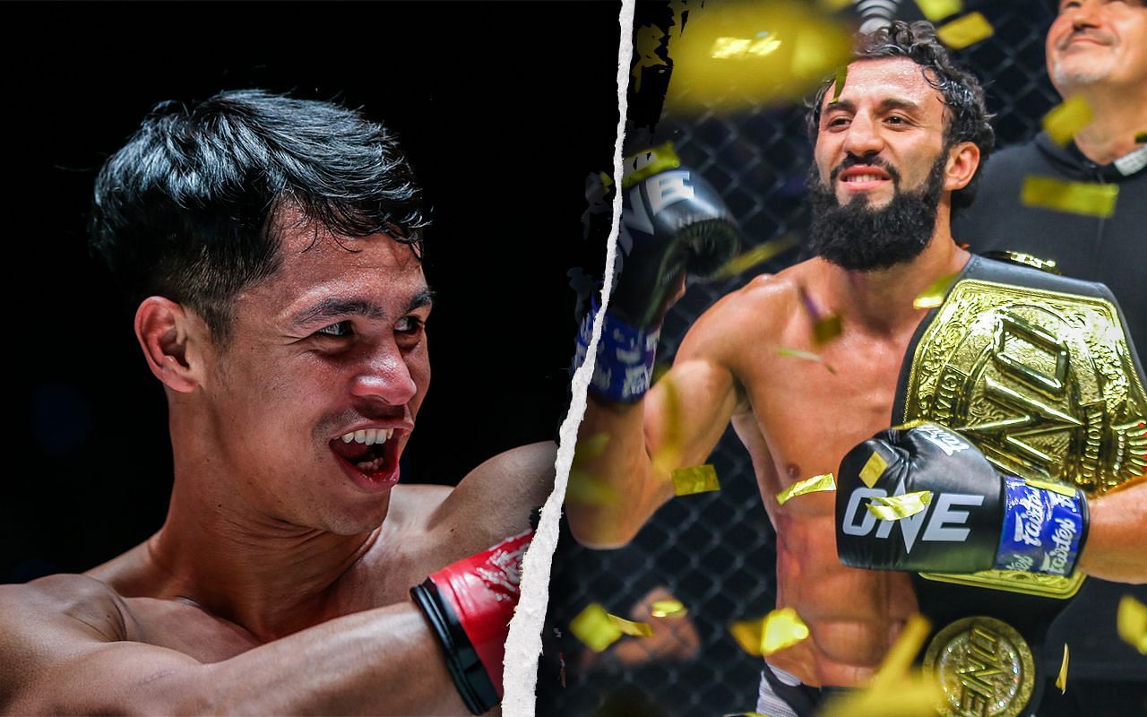 Superbon (L) and Chingiz Allazov (R) | Photo credit: ONE Championship