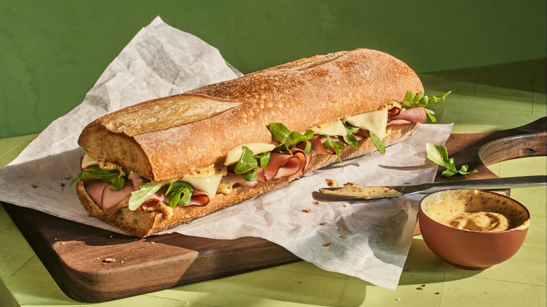 The new Black Forest Ham &amp; Gouda Melt is made with clean and fresh ingredients to deliver delicious taste and perfect value to customers (Image via Panera)