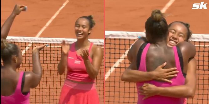 "We're Powerpuff Girls" - Taylor Townsend explains her 'salt sprinkling' celebration after reaching French Open final with Leylah Fernandez