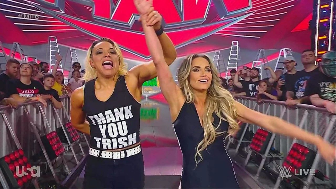 Trish Stratus beat Raquel Rodriguez to qualify for Money in the Bank