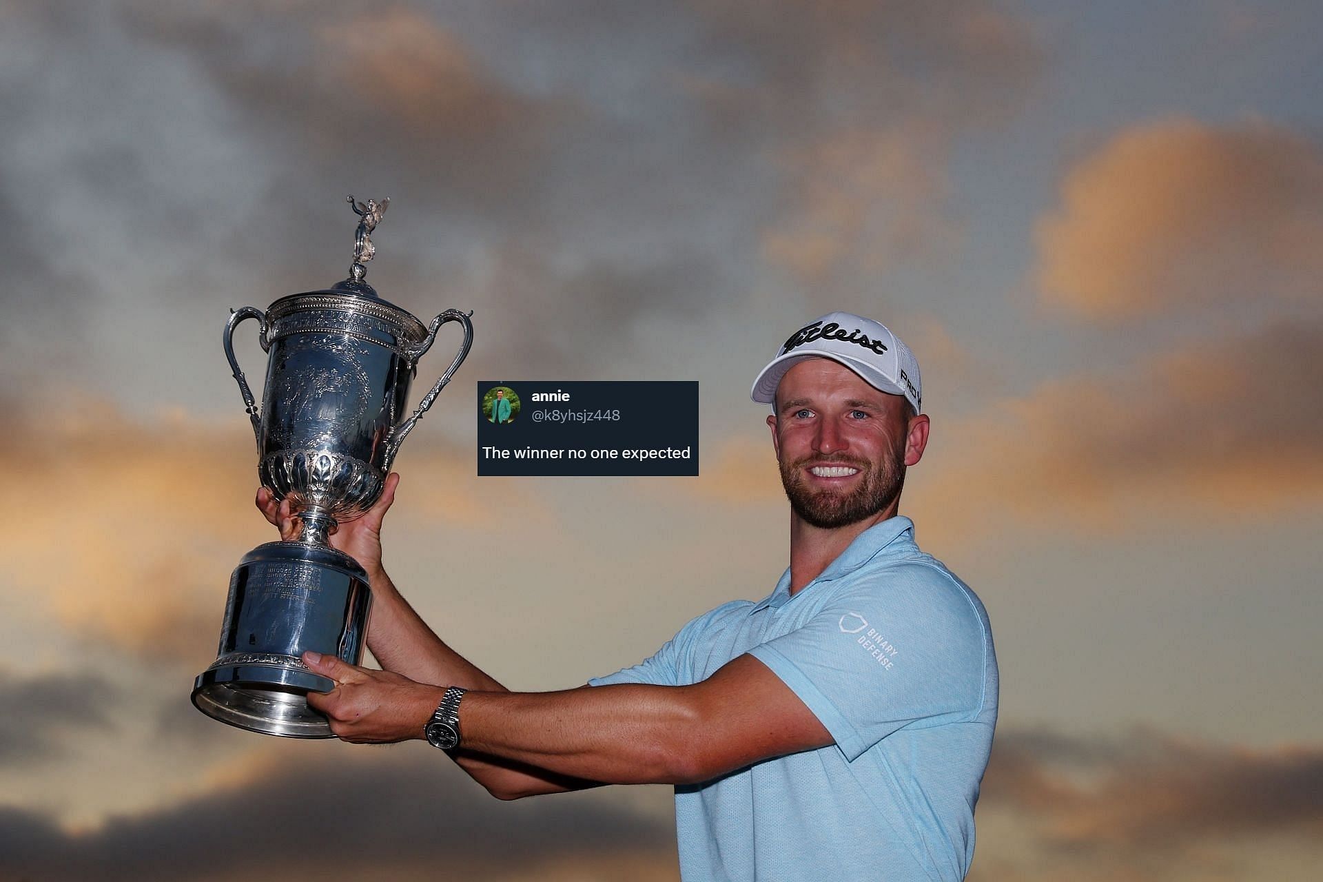 wyndham clark us open "The winner no one expected" Fans react to