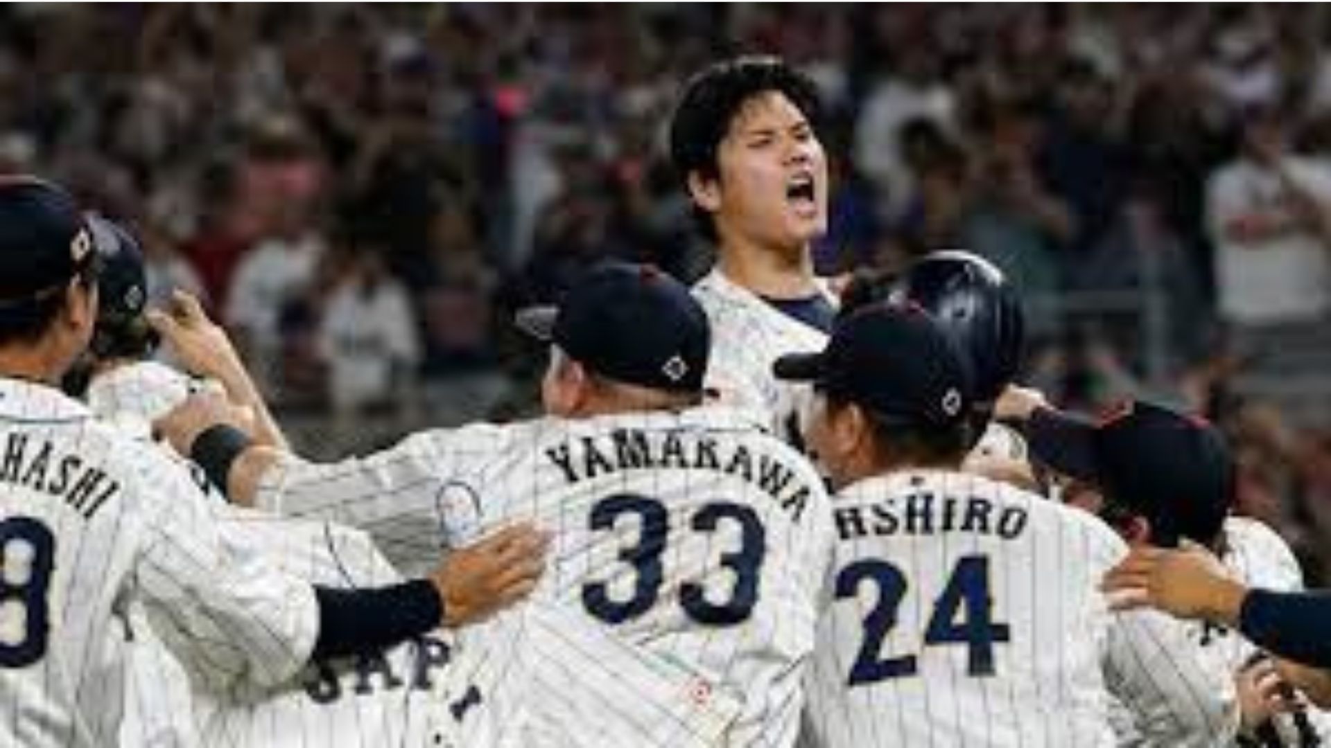 Shohei Ohtani wearing Los Angeles Angels jersey