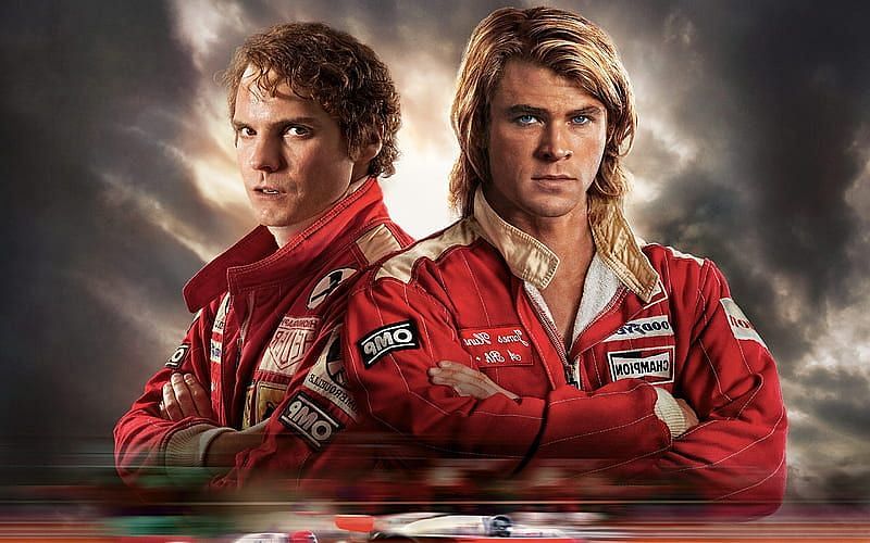 Official poster of Rush starring Chris Hemsworth