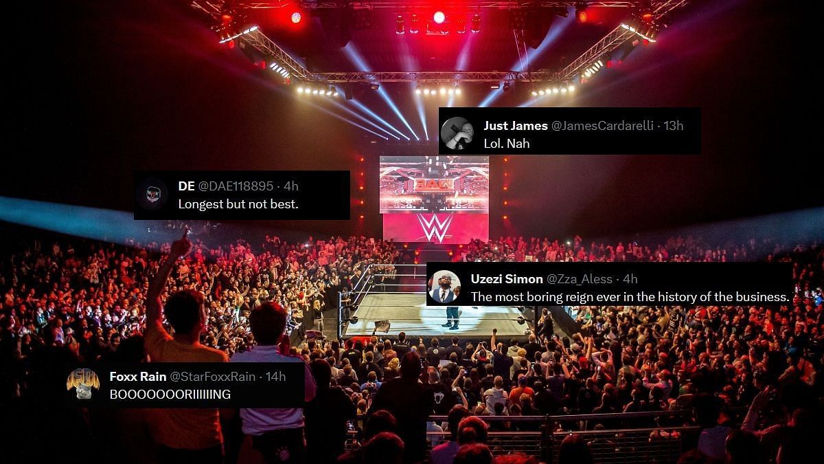WWE fans think a former champion had a boring reign.