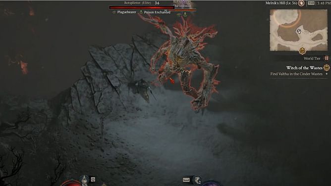 Where to find and defeat Rotsplinter in Diablo 4