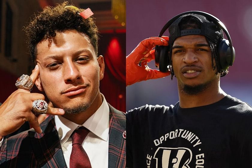 Patrick Mahomes delivers ice-cold clapback donning 613-diamond Super Bowl  ring after Ja'Marr Chase disrespect