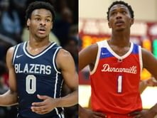 Bronny James vs Ron Holland: Head-to-head comparison, height, stats and more explored