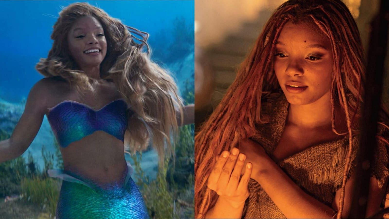 Halle Bailey for The Litlle Mermaid (Image via Twitter/@scuttlesz)