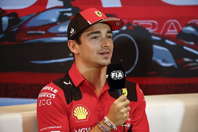 Charles Leclerc buoyed by the best start to a race weekend this season