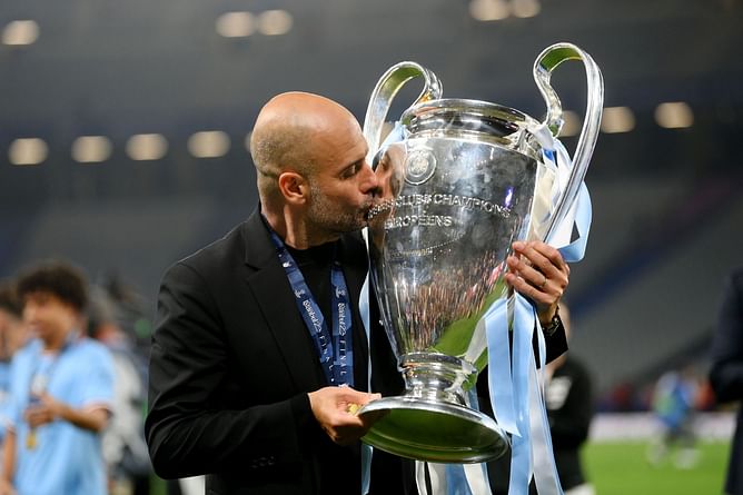 Pep Guardiola’s clear swipe at Manchester United superstar resurfaces after UCL win