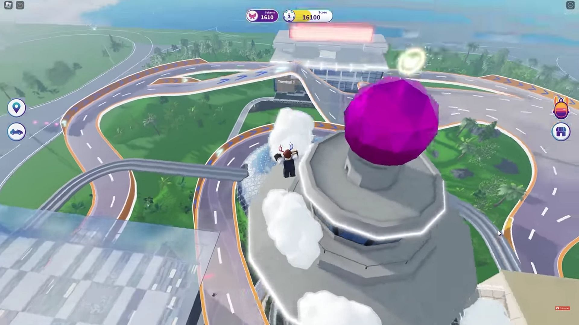 Third token on top of the tower (Image via Conor3D/YouTube)