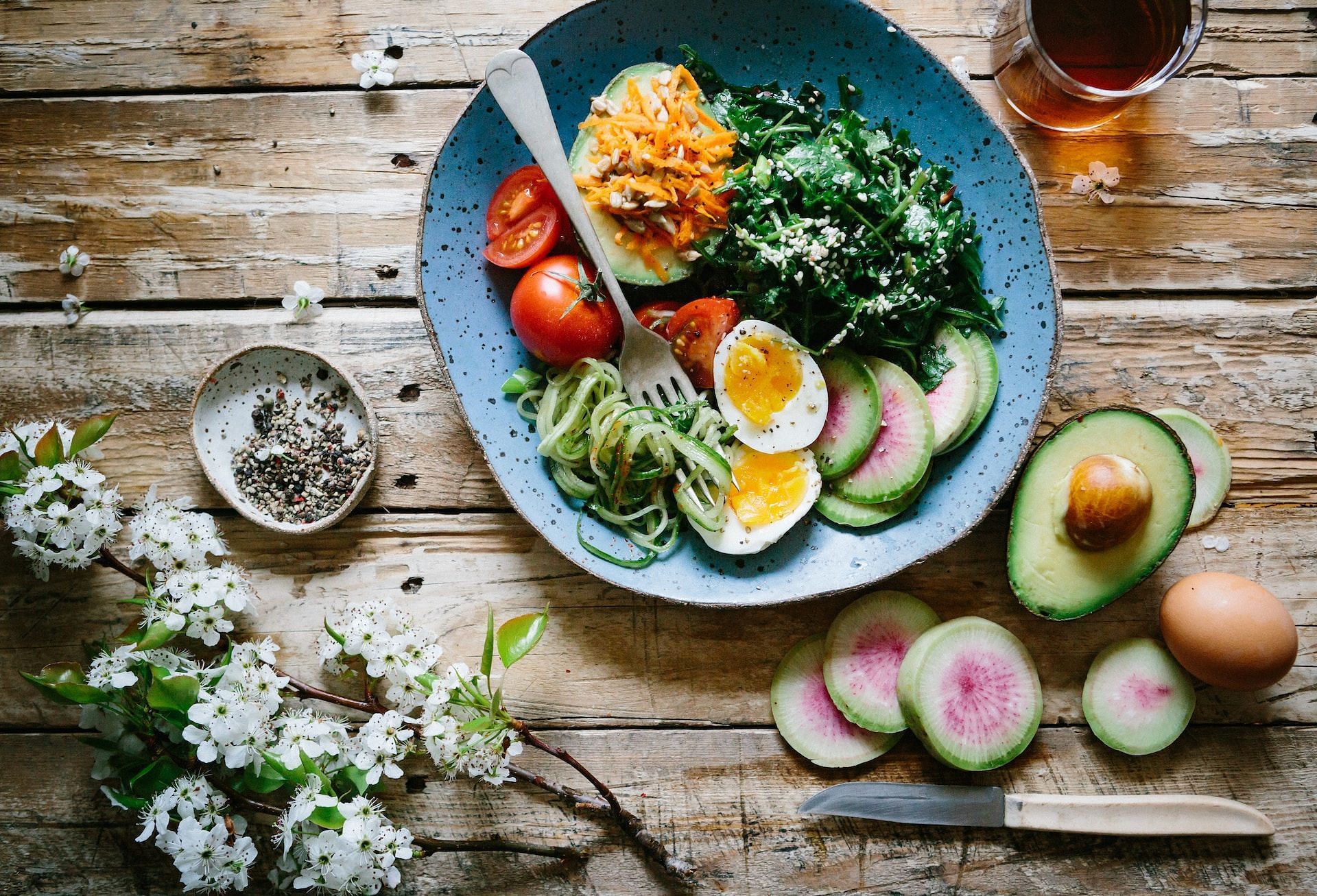 Diet and nutrition . (Image via Unsplash/ Brooke Lark)