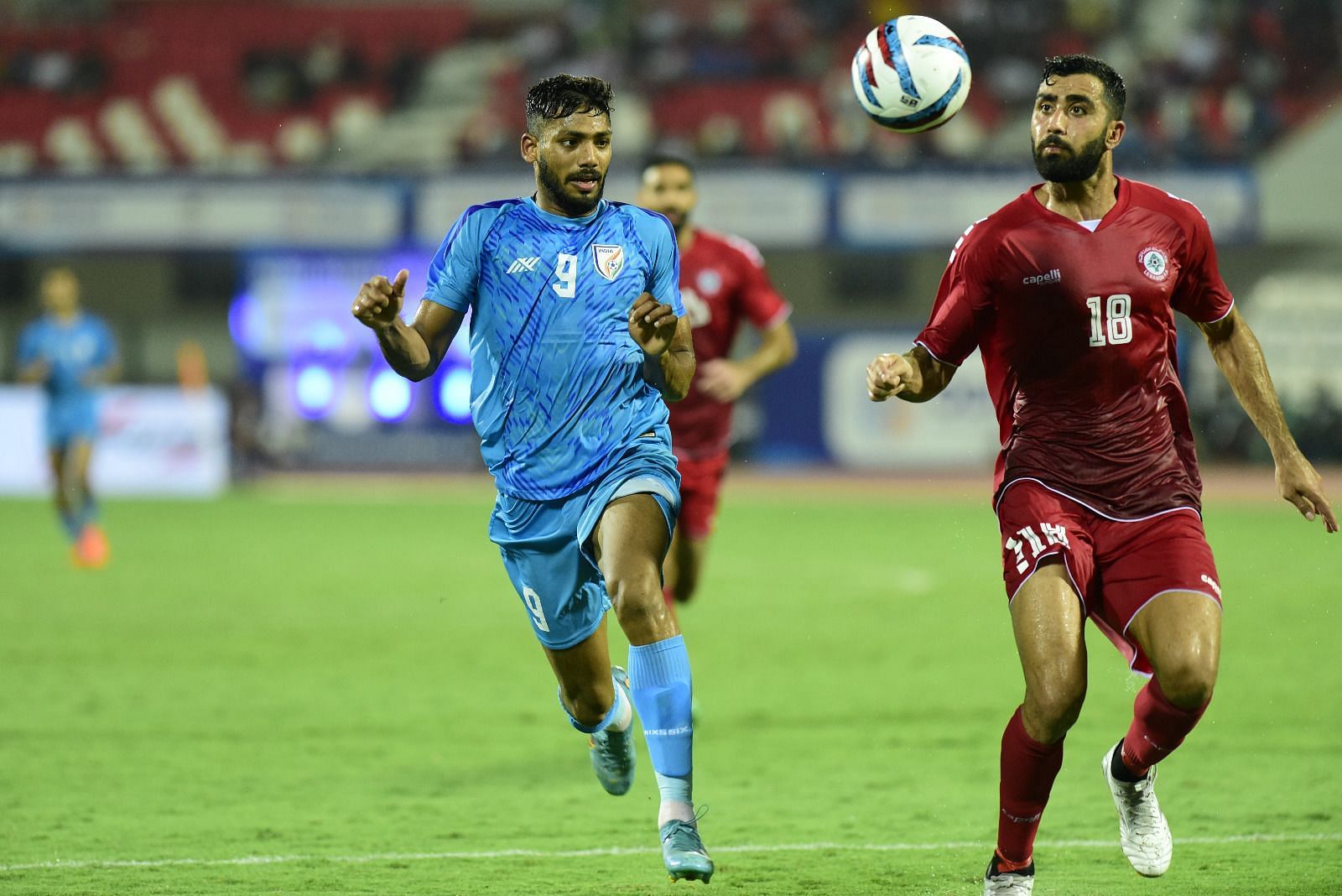 Rahim Ali missed some good chances in the second half (Image courtesy: AIFF Media)