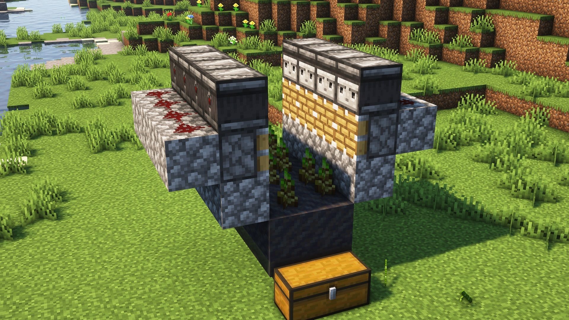 Observers are powered by Redstone (Image via Mojang)