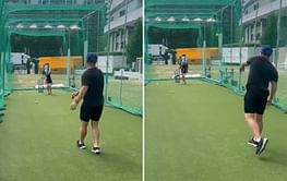 [Watch] David Warner plays cricket with his daughter ahead of second Ashes 2023 Test