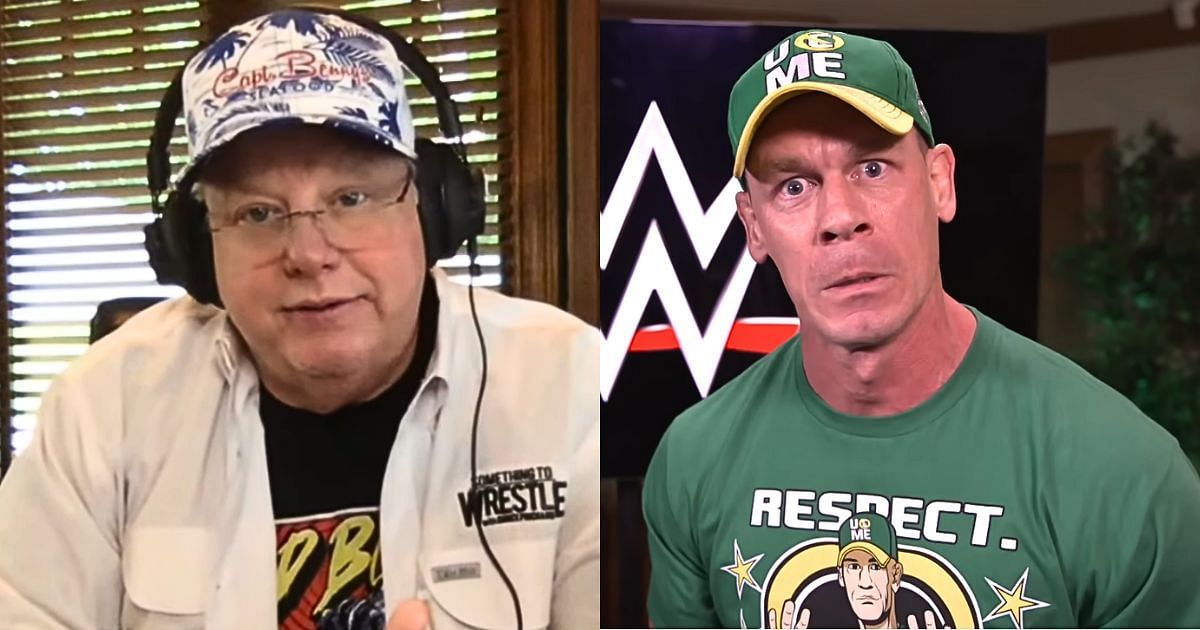 Bruce Prichard and 16-time WWE Champion, John Cena.