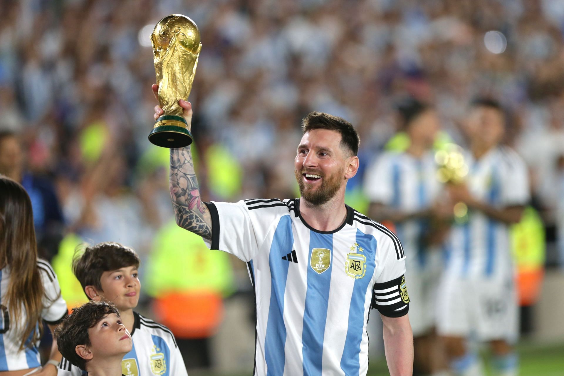 FIFA World Cup on X: The #FIFAWorldCup Champions club has a glorious new  entrant 🇦🇷 🏆 Lionel Messi's Argentina!  / X