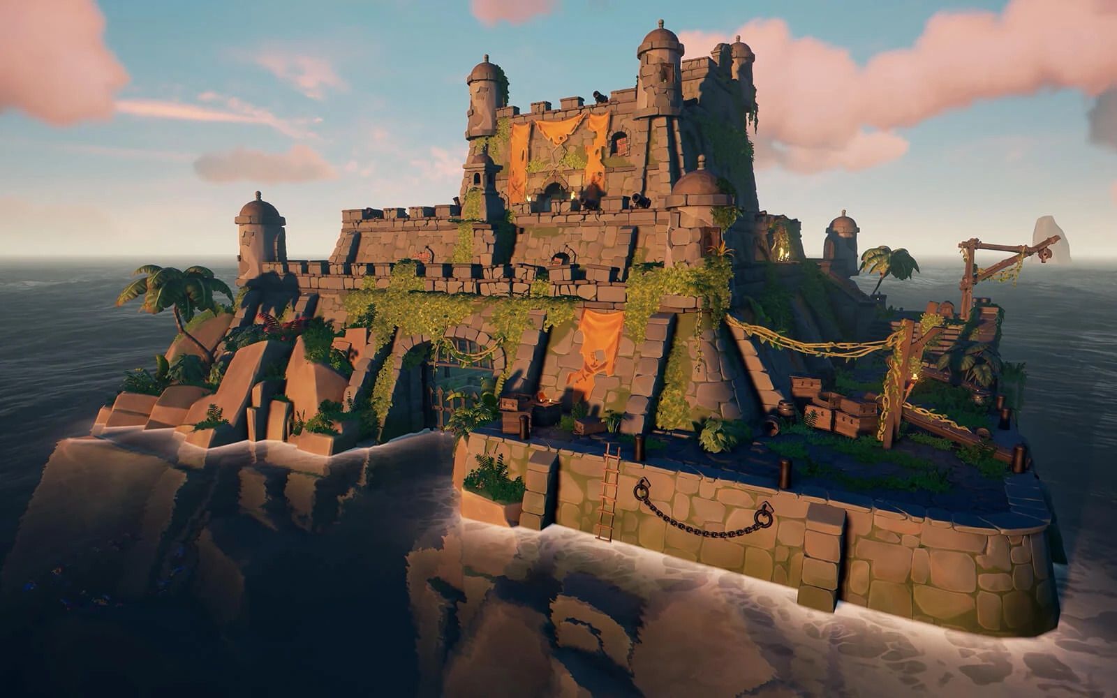 Sea of Thieves - Forts (Image via Rare)