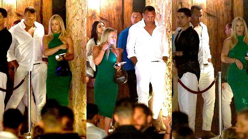 Alex Rodriguez spotted with girlfriend on luxury holiday on