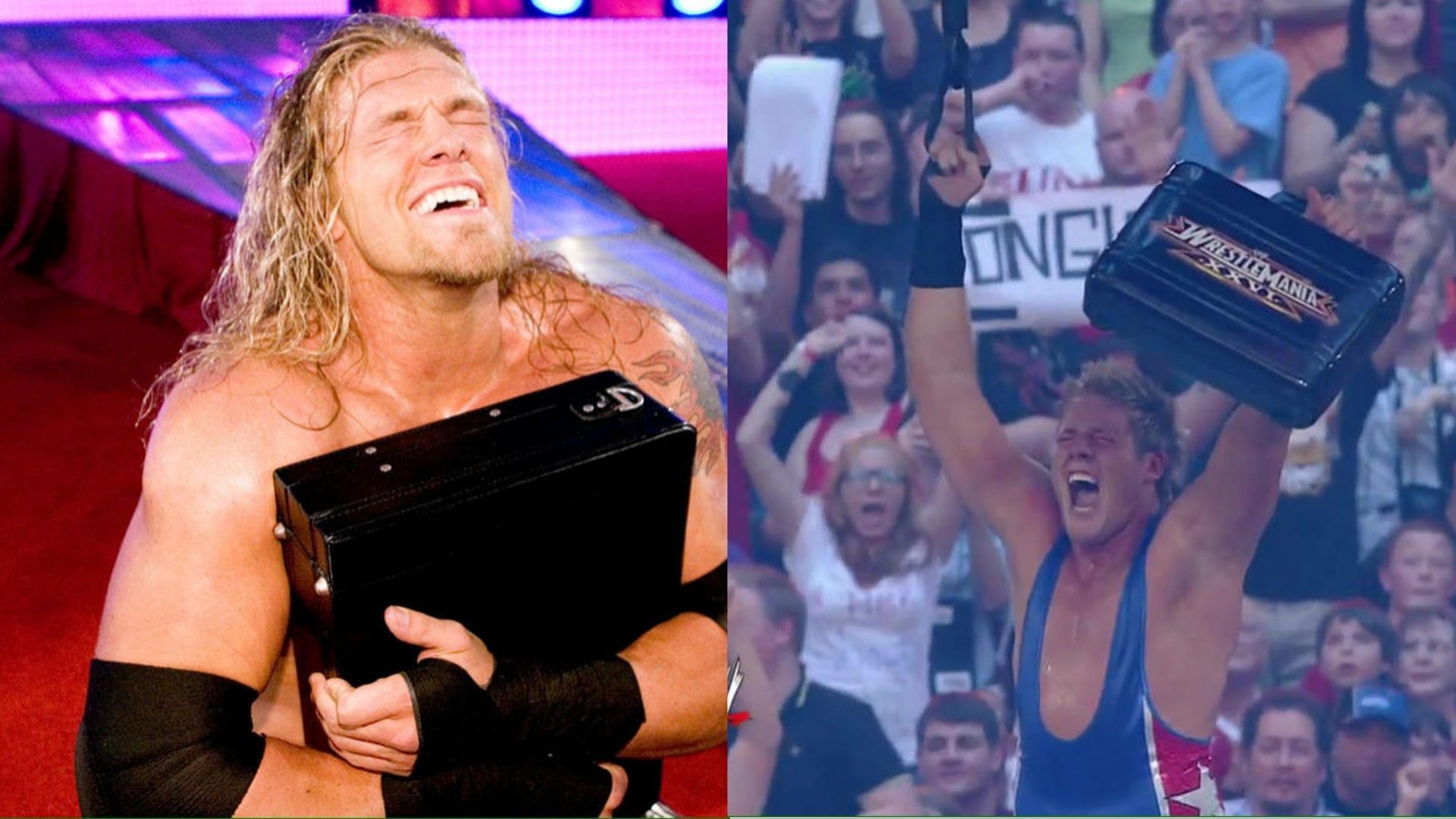 Edge and Jack Swagger won the Money in the Bank contract three years apart.