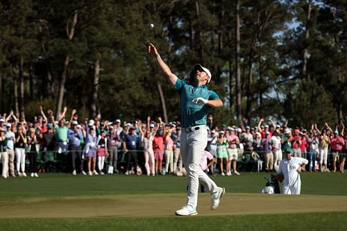 McIlroy at the 2022 Masters (via Getty Images)