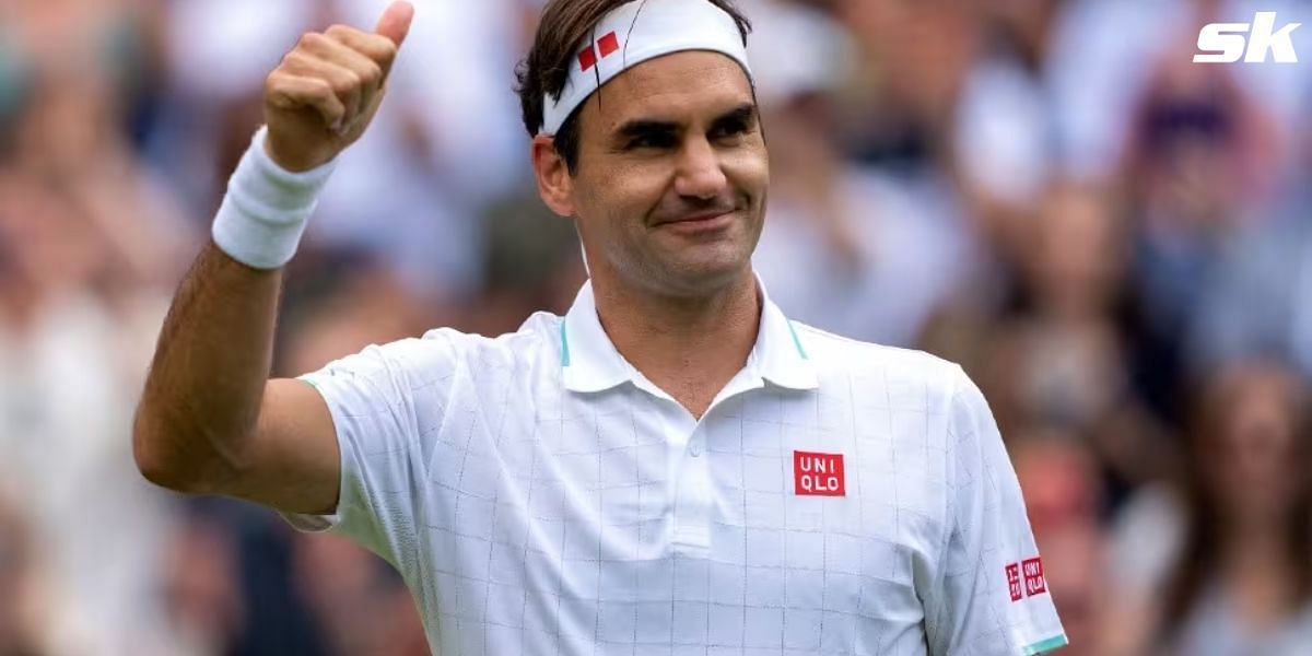 Roger Federer making an appearance in the 2021 Wimbledon