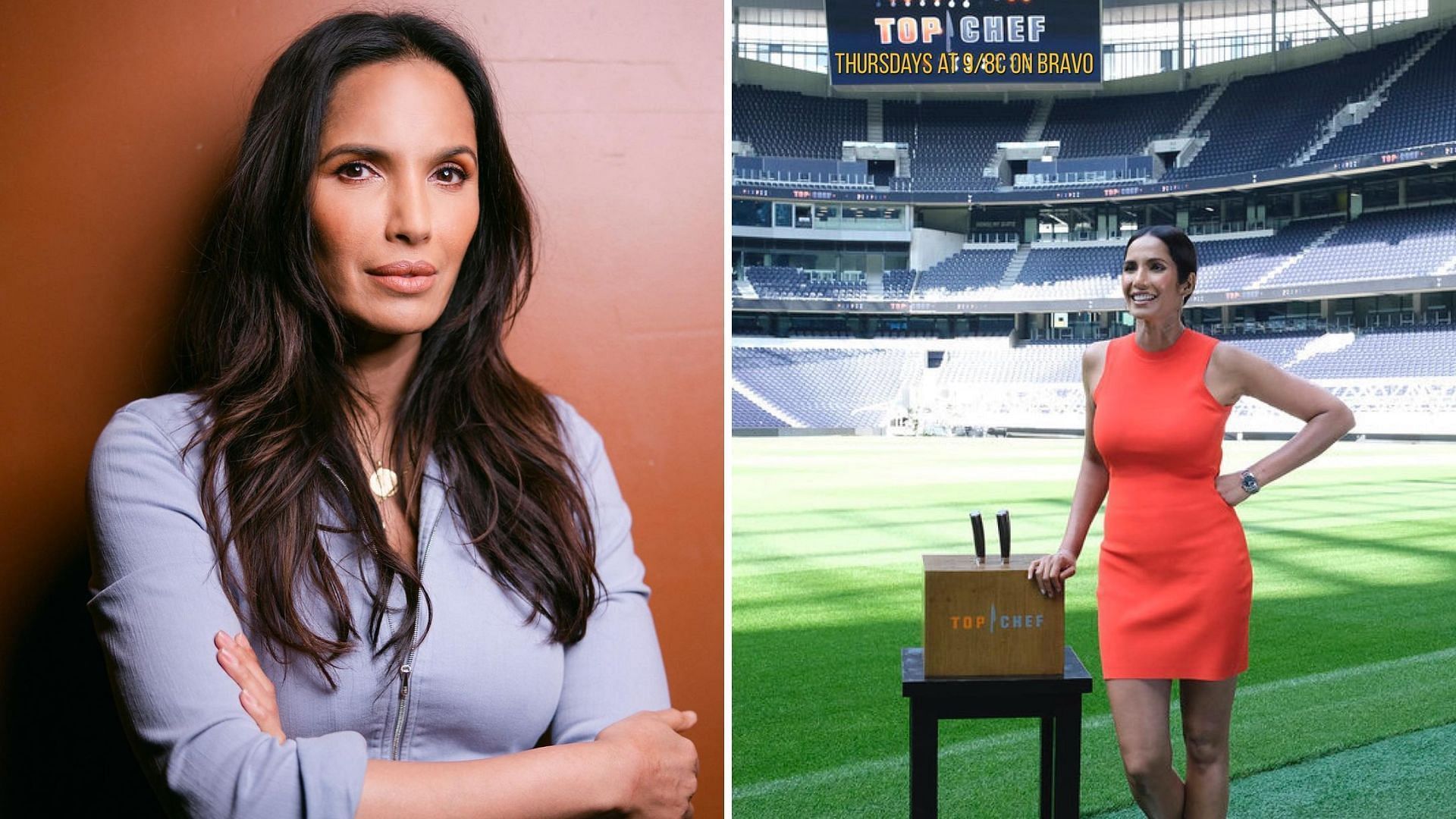 Padma Lakshmi appears on her final Top Chef episode