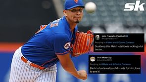 New York Mets fans delighted as Carlos Carrasco shuts down the Philadelphia Phillies: "Suddenly this Mets' rotation is looking a lot better"